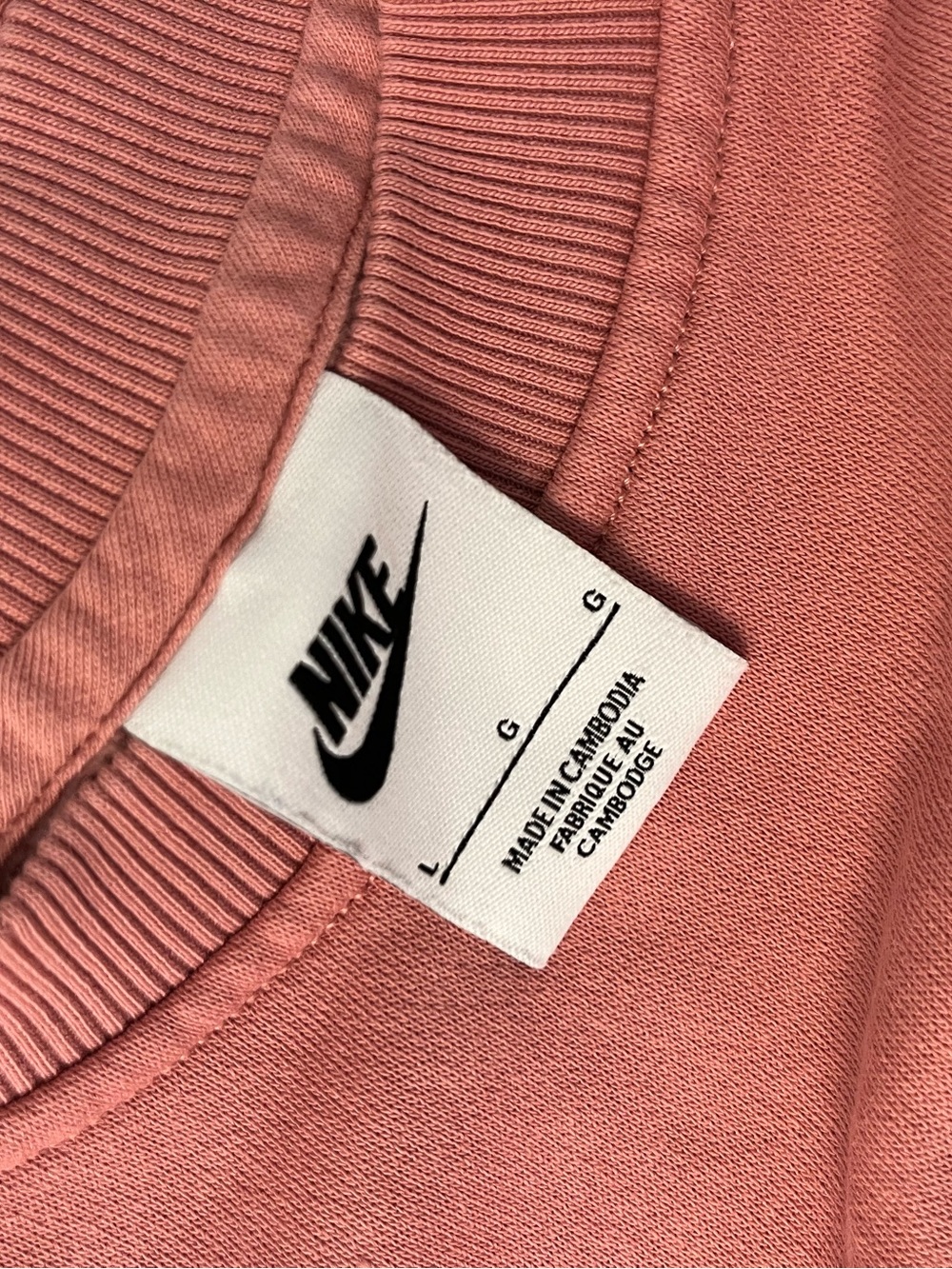Girls Nike sweatshirt. Girls size large. - Picture 4 of 4